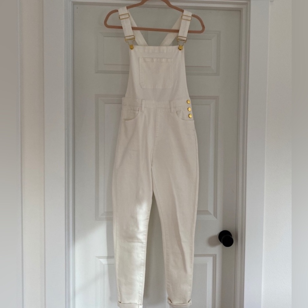 WeWoreWhat LINEN OVERALLS - Picture 5 of 8